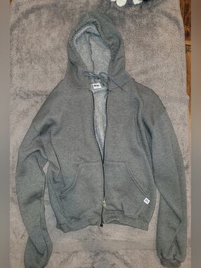 Russell Athletic Gray Women's Hooded Sweatshirt